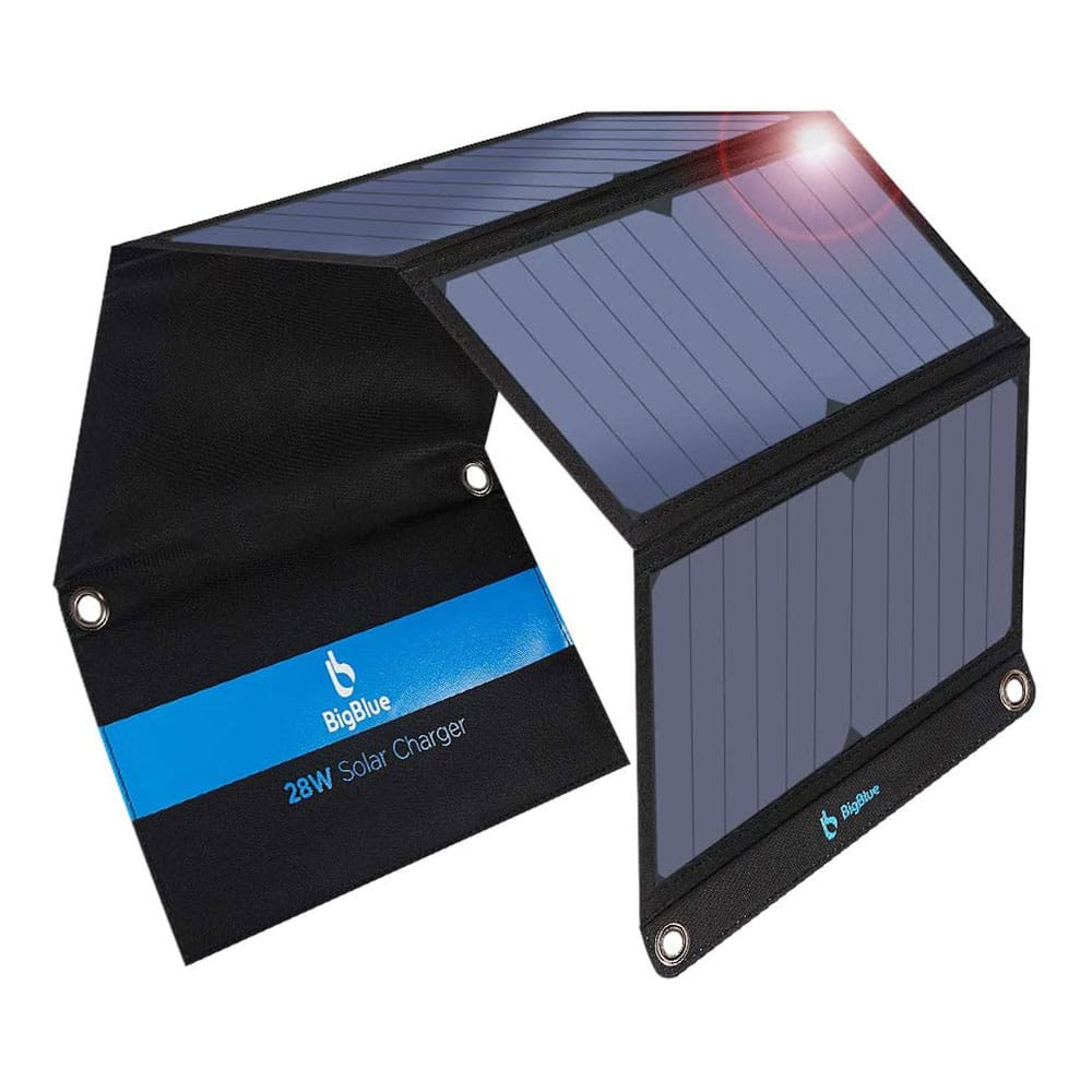 BigBlue 28W USB Solar Charger